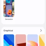 Menu tùy chỉnh hình nền trên điện thoại Samsung Galaxy