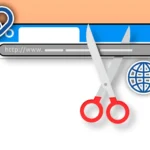 Minh họa trình duyệt web đang rút gọn một đường link dài thành ngắn gọn để che giấu đích đến tiềm ẩn nguy hiểm.
