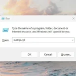 Mở hộp thoại Internet Options trên Windows 11 bằng lệnh Run inetcpl.cpl
