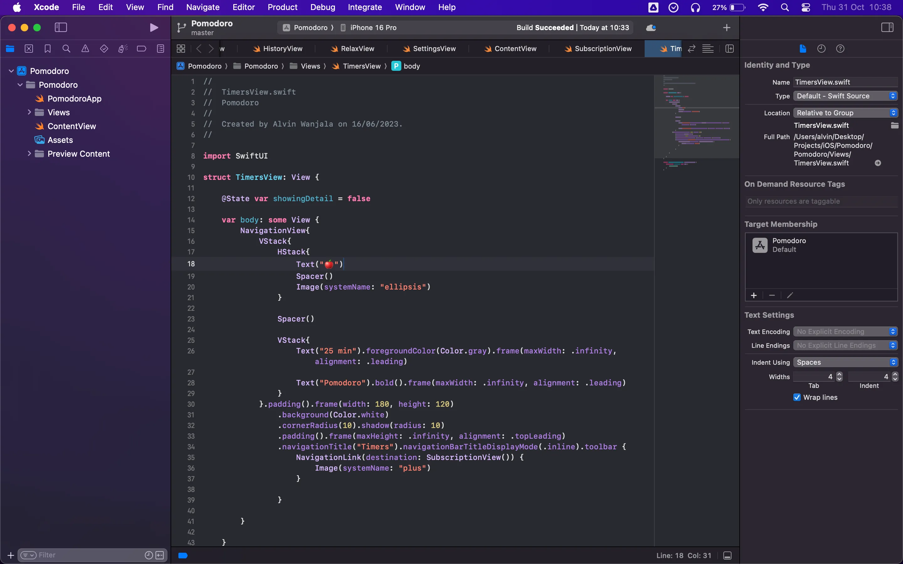 Môi trường lập trình ứng dụng trên Mac với Xcode IDE