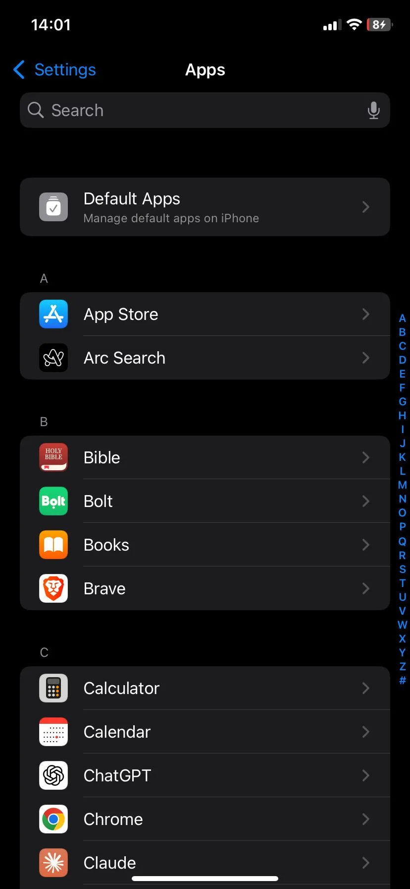 Mục App Store trong ứng dụng Cài đặt iPhone với tùy chọn Offload Unused Apps