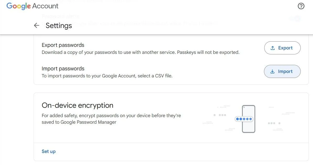 Nhập Mật khẩu vào Tài khoản Google