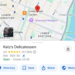 Nút Lưu trong Google Maps