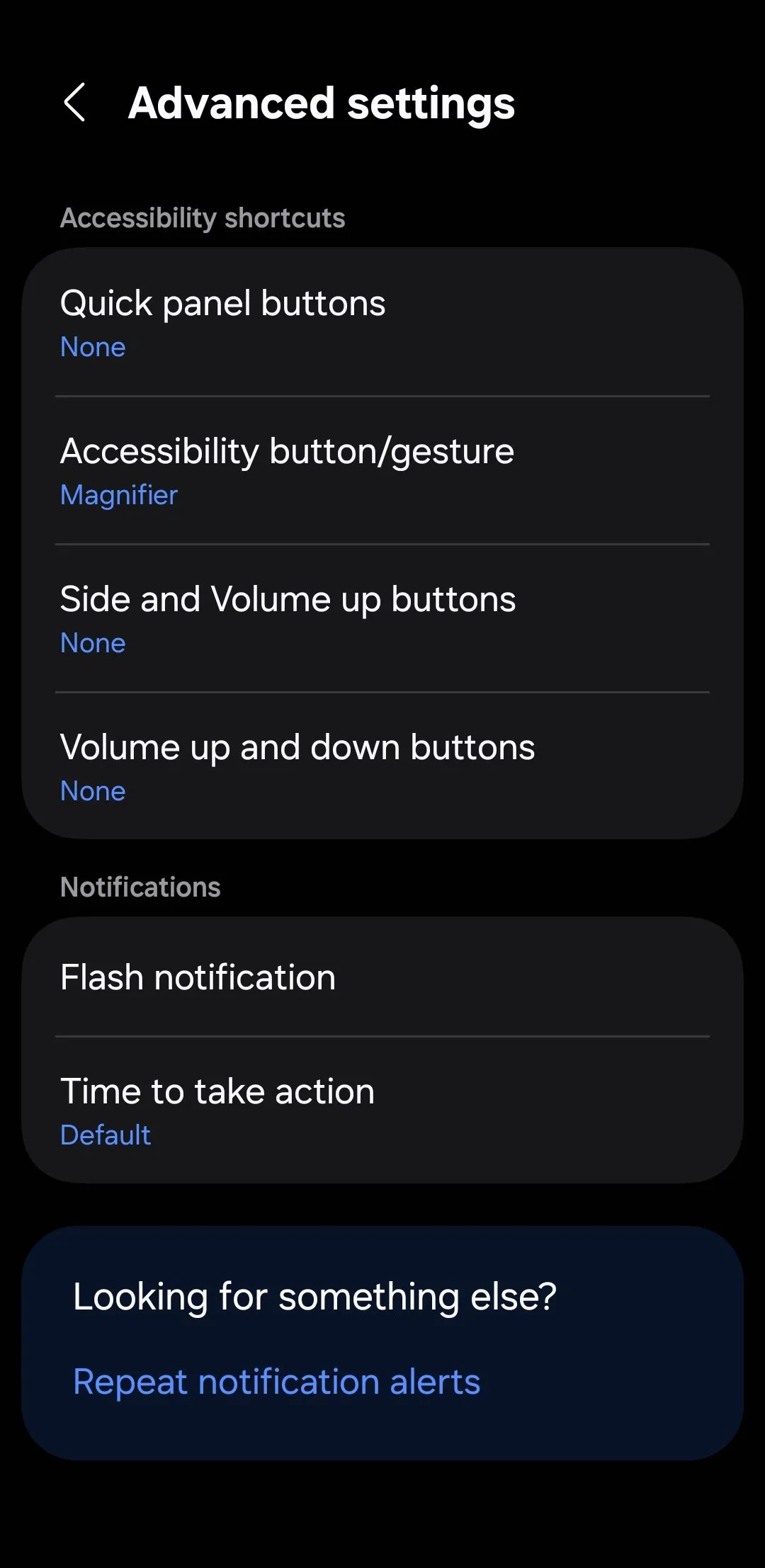 Phím tắt trợ năng nâng cao trên điện thoại Android