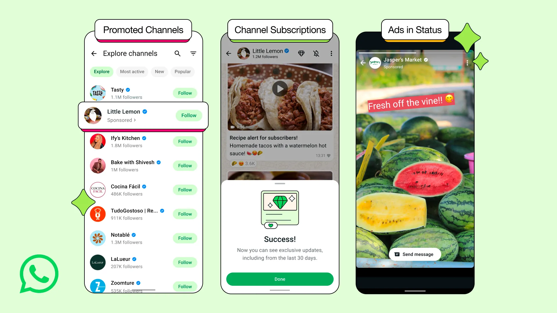 Quảng cáo xuất hiện trong phần Trạng thái (Status) của WhatsApp