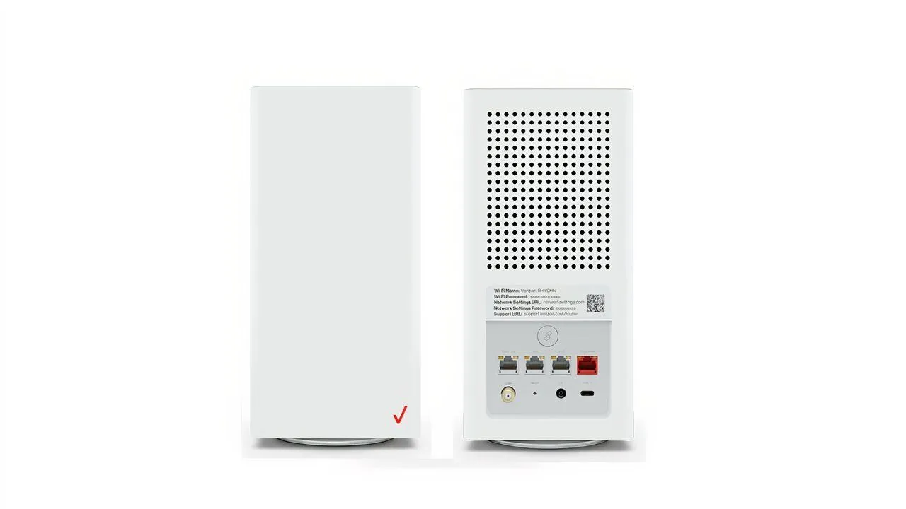 Router của nhà mạng Verizon, minh họa cho phần cứng được cung cấp bởi các nhà cung cấp dịch vụ internet.