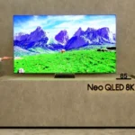 samsung qn990f 8k television at ces 2025