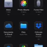 So sánh giao diện truy cập file đám mây giữa Files và Documents trên iPhone.