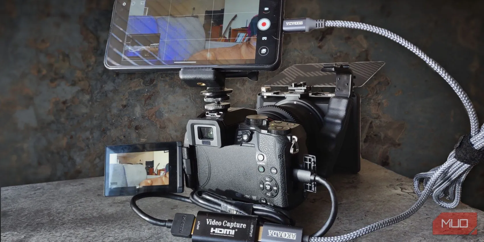 Sử dụng điện thoại Android làm màn hình cho máy ảnh mirrorless Lumix G7