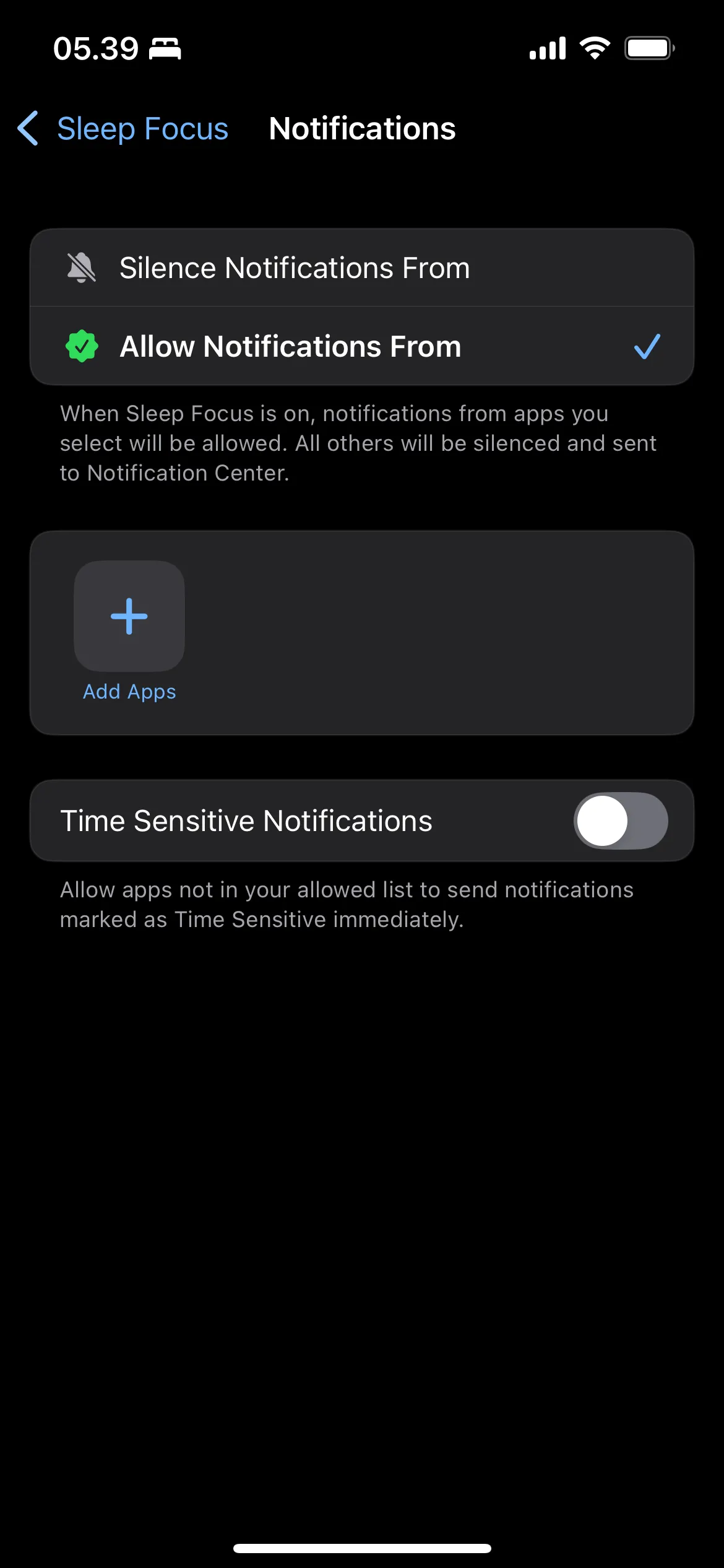 Thiết lập cài đặt Chế độ Ngủ trên iPhone