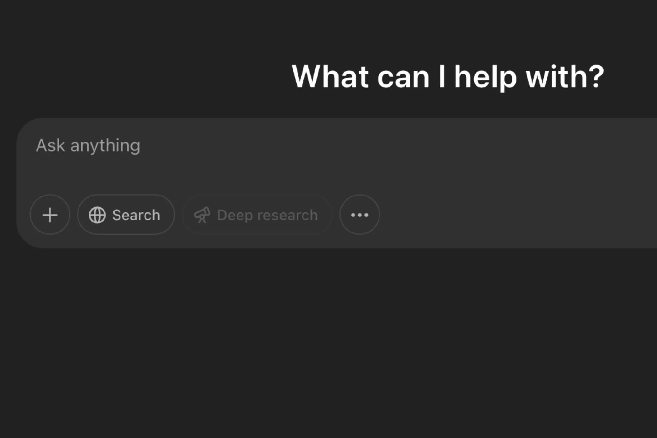 Thông báo hết lượt truy vấn hàng tháng của công cụ ChatGPT Deep Research