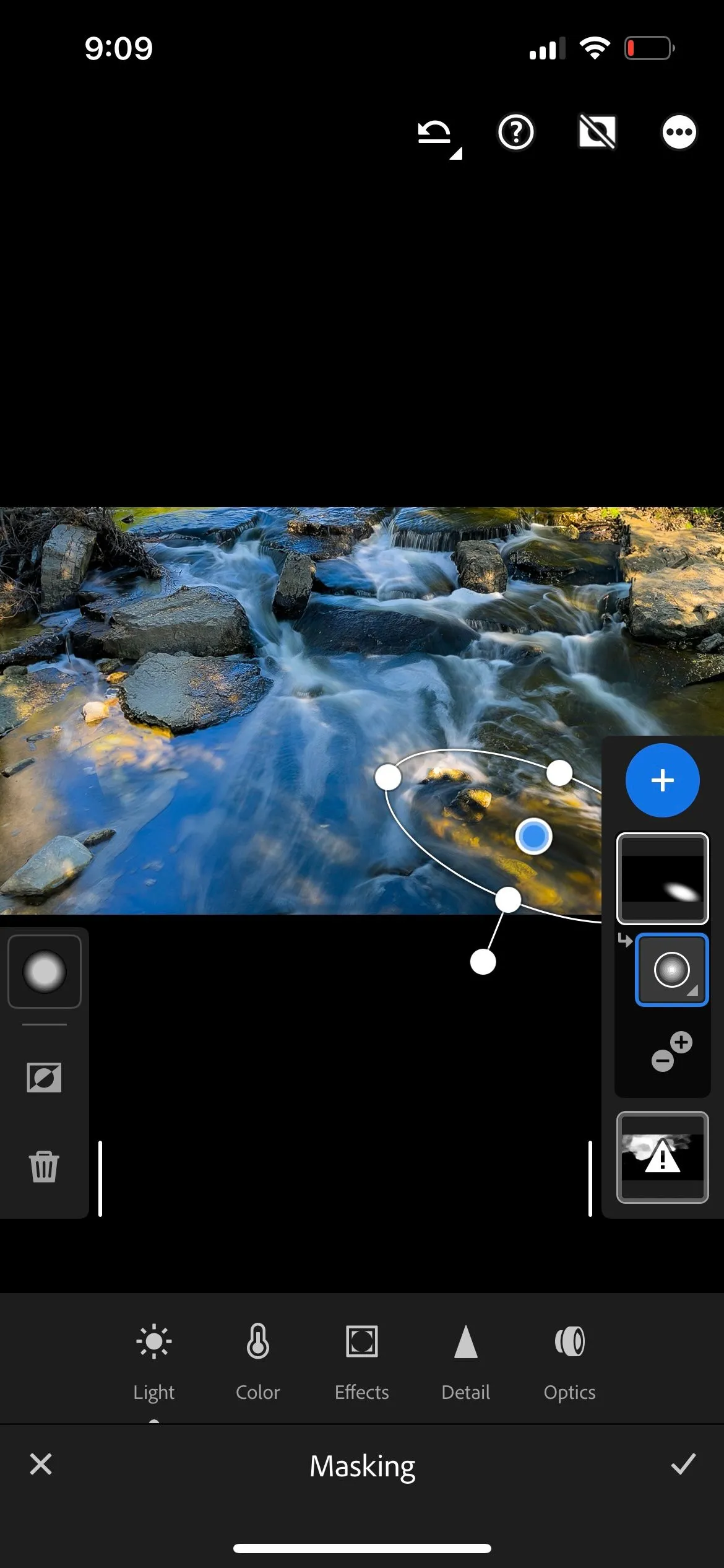 Tính năng che mặt nạ (masking) trong Lightroom Mobile