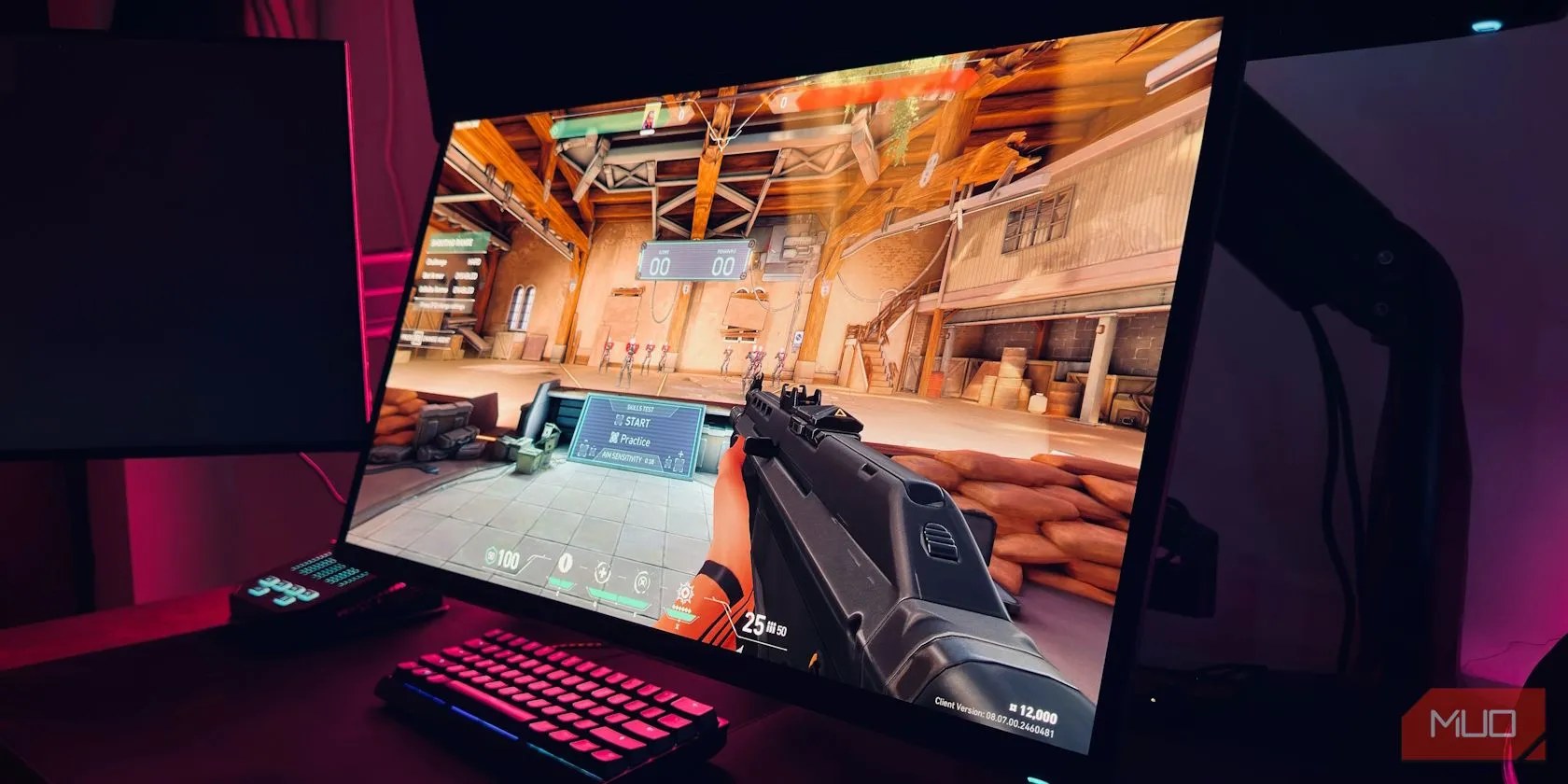 Trải nghiệm chơi game Valorant mượt mà trên màn hình OLED với thời gian phản hồi siêu tốc