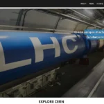 Trang chủ website CERN, nơi khai sinh World Wide Web