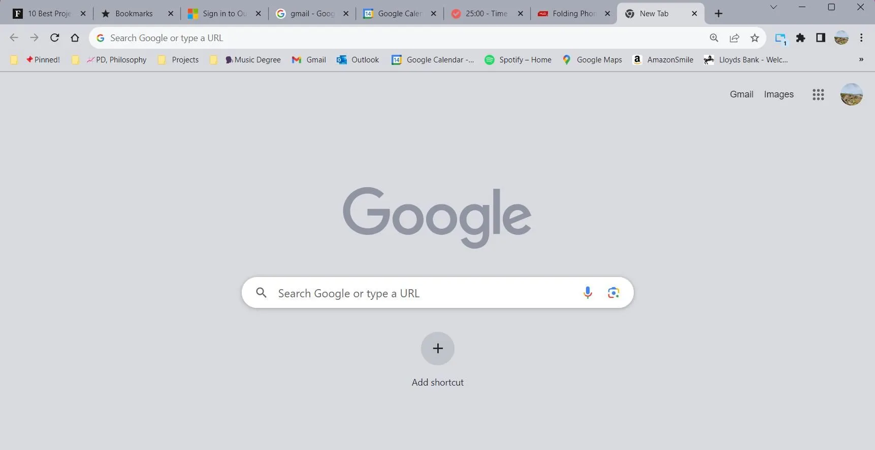 Trình duyệt Google Chrome đang mở với rất nhiều tab