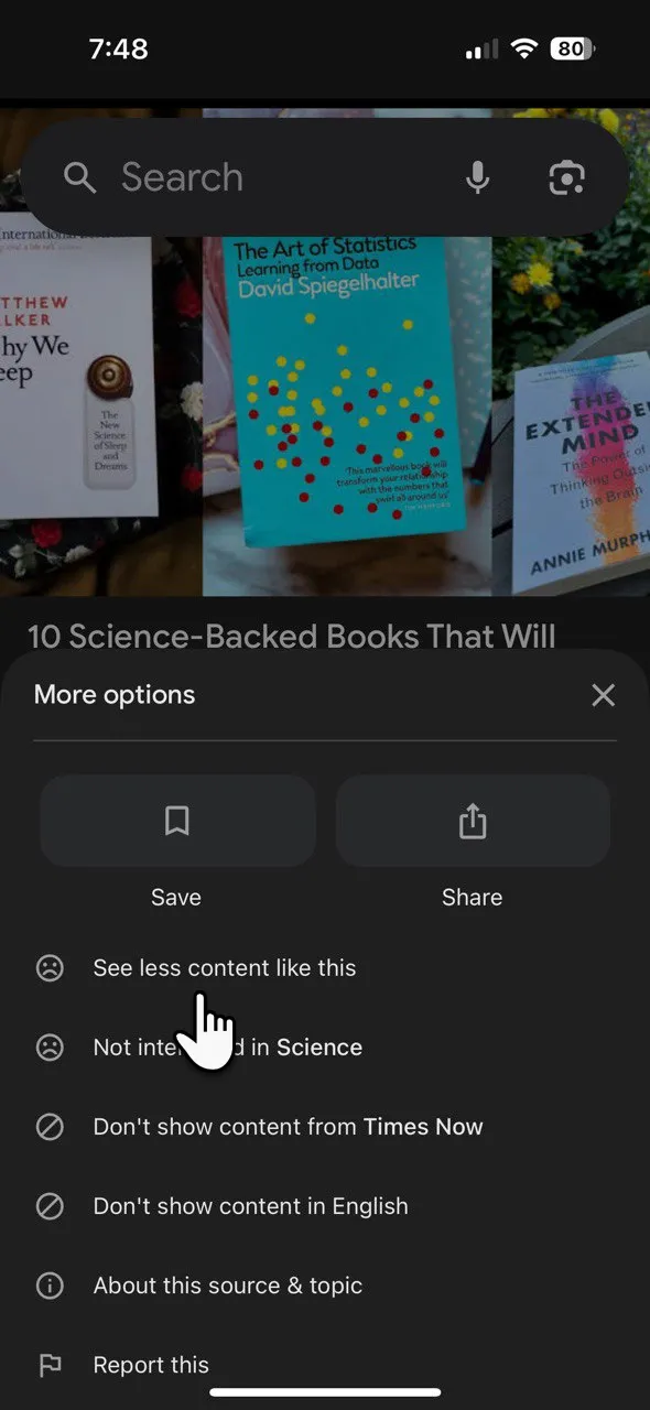 Tùy chỉnh cài đặt cá nhân hóa Google Discover