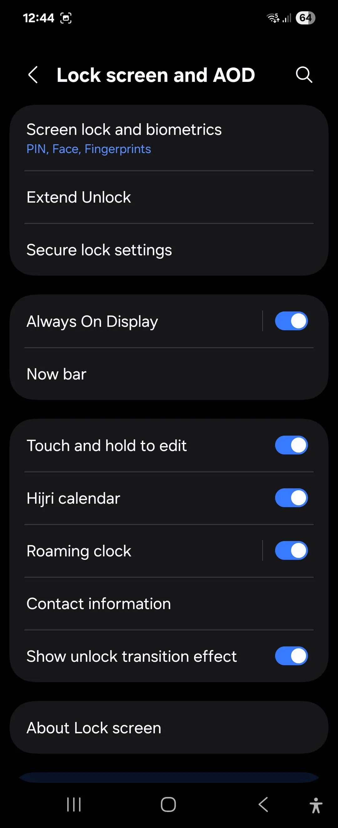 Tùy chỉnh cài đặt Now Bar và thông báo trực tiếp trên Galaxy Z Flip 6 chạy One UI 7