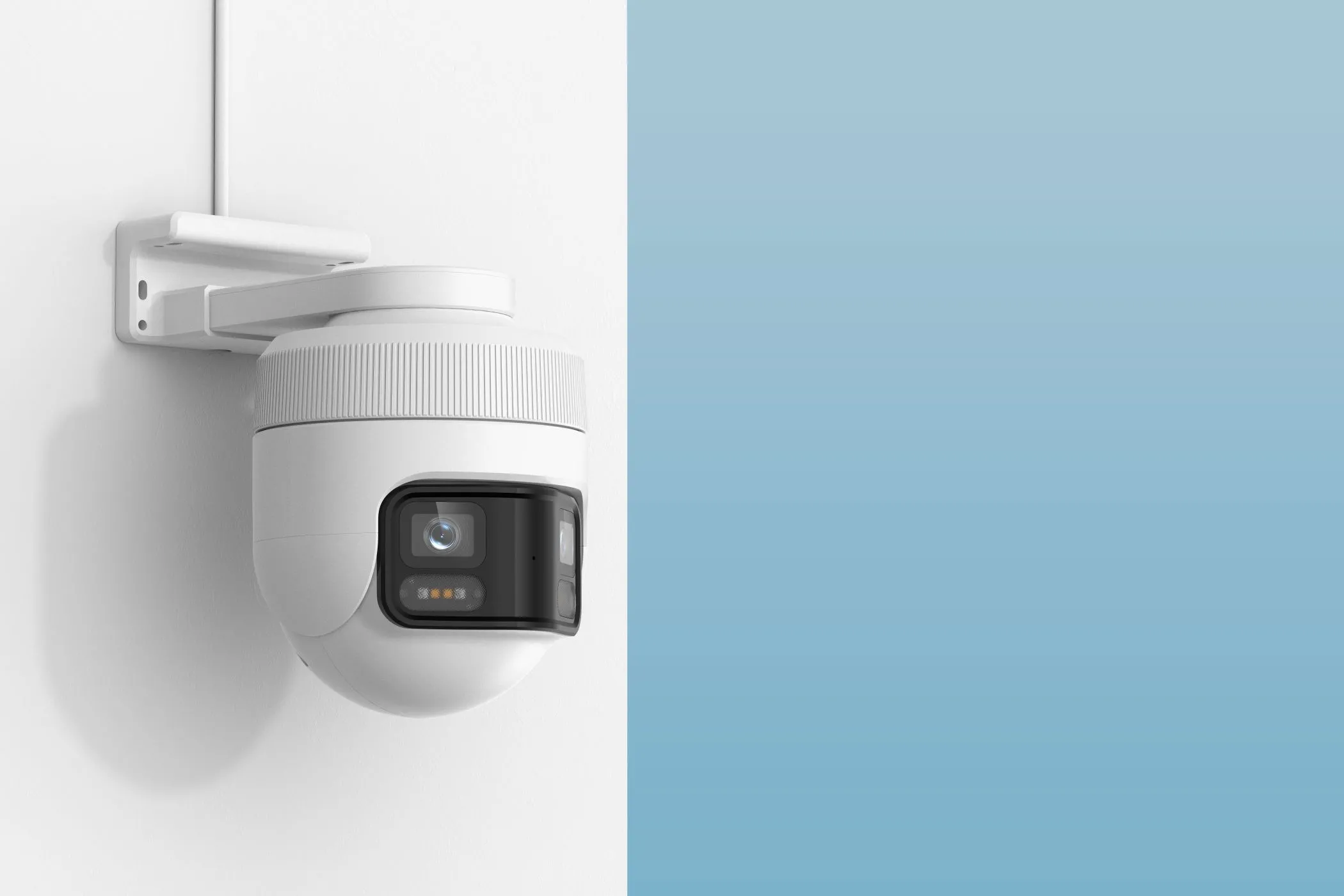 Tùy chọn lắp đặt linh hoạt của camera an ninh IMILAB EC6 Panorama trên tường ngoài trời