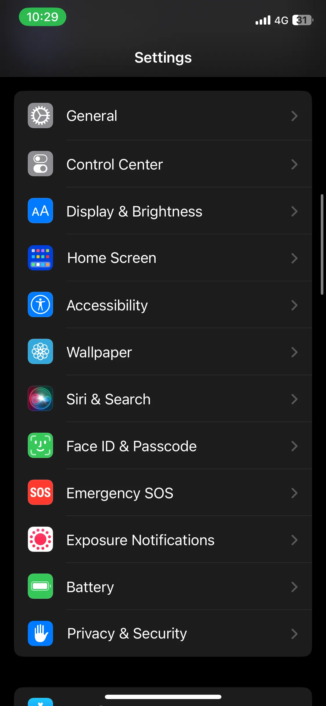 Ứng dụng Cài đặt (Settings) trên iPhone giúp tối ưu hiệu suất thiết bị