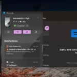 Ứng dụng Phone Link trên Windows 11 đang phản chiếu màn hình điện thoại