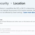 Vô hiệu hóa dịch vụ định vị trên Windows 11 để tăng cường quyền riêng tư